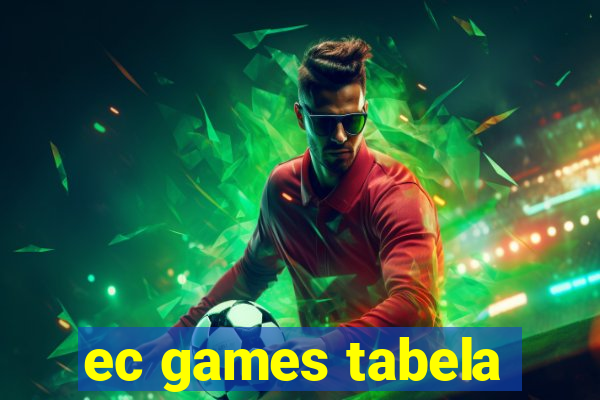 ec games tabela